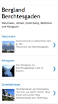 Mobile Screenshot of bergland-berchtesgaden.blogspot.com