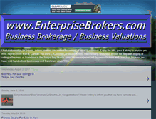 Tablet Screenshot of enterprisebrokers.blogspot.com