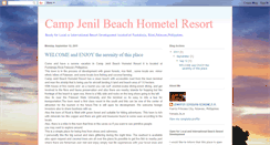 Desktop Screenshot of jen-campjenilbeachhometel.blogspot.com