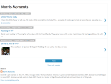 Tablet Screenshot of djmorrismoments.blogspot.com