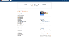 Desktop Screenshot of dead911whistleblowers.blogspot.com