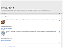 Tablet Screenshot of mente-attiva.blogspot.com