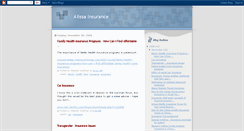 Desktop Screenshot of alissainsurance.blogspot.com