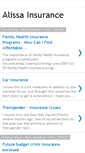 Mobile Screenshot of alissainsurance.blogspot.com