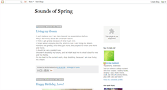 Desktop Screenshot of chocolatespring.blogspot.com
