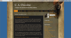 Desktop Screenshot of cachicoine.blogspot.com