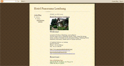 Desktop Screenshot of panoramalembanghotel.blogspot.com