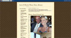 Desktop Screenshot of lovenhoots.blogspot.com