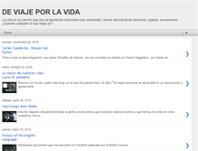 Tablet Screenshot of deviatgeperlavida.blogspot.com