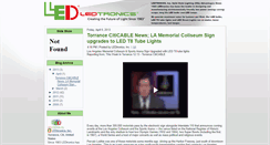 Desktop Screenshot of ledtronics.blogspot.com