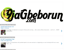 Tablet Screenshot of 9jagbeborunn.blogspot.com