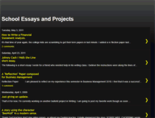 Tablet Screenshot of essaysandprojects.blogspot.com