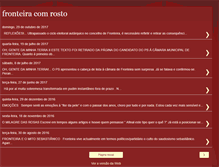 Tablet Screenshot of fronteiracomrosto.blogspot.com