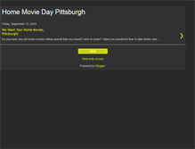 Tablet Screenshot of homemoviedaypgh.blogspot.com