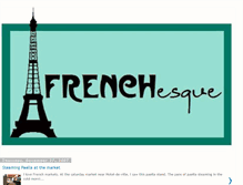 Tablet Screenshot of frenchesque.blogspot.com