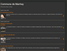 Tablet Screenshot of communedemanhay.blogspot.com