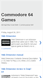 Mobile Screenshot of c64-games.blogspot.com