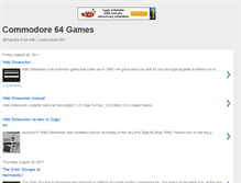 Tablet Screenshot of c64-games.blogspot.com