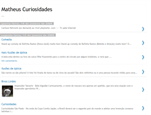 Tablet Screenshot of matheus-curiosidades.blogspot.com