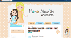 Desktop Screenshot of maraalmeidaartesanato.blogspot.com