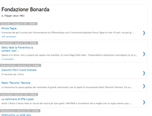 Tablet Screenshot of fondazionebonarda.blogspot.com