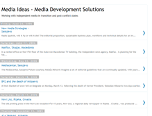 Tablet Screenshot of mediaideas.blogspot.com