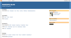 Desktop Screenshot of mariopgblog.blogspot.com