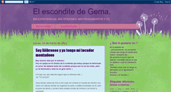 Desktop Screenshot of elesconditedegema.blogspot.com