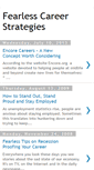 Mobile Screenshot of fearlesscareerstrategies.blogspot.com