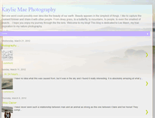 Tablet Screenshot of kayliesphotos.blogspot.com