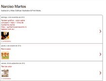 Tablet Screenshot of narcisomartos.blogspot.com