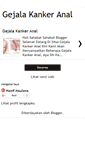 Mobile Screenshot of gejalakankeranal.blogspot.com