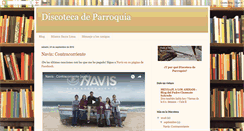 Desktop Screenshot of discotecadeparroquia.blogspot.com
