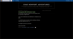 Desktop Screenshot of chasnewport.blogspot.com