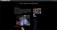 Desktop Screenshot of fitchhousedestroyers.blogspot.com
