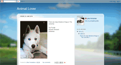 Desktop Screenshot of love-your-pets.blogspot.com