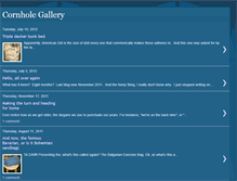 Tablet Screenshot of cornholegallery.blogspot.com