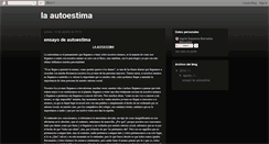 Desktop Screenshot of lautoestima.blogspot.com