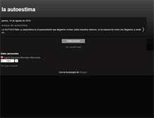 Tablet Screenshot of lautoestima.blogspot.com