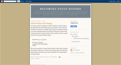 Desktop Screenshot of becomingsteverogers.blogspot.com