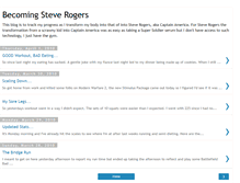 Tablet Screenshot of becomingsteverogers.blogspot.com