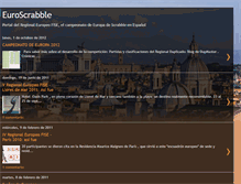 Tablet Screenshot of euro-scrabble.blogspot.com