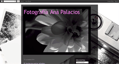 Desktop Screenshot of anapalaciosfotografia.blogspot.com