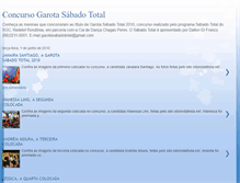 Tablet Screenshot of garotasabadototal.blogspot.com