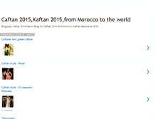 Tablet Screenshot of caftanmaroc2011.blogspot.com