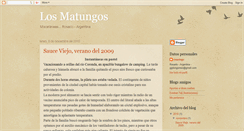 Desktop Screenshot of losmatungos.blogspot.com