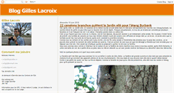 Desktop Screenshot of gilleslacroix.blogspot.com