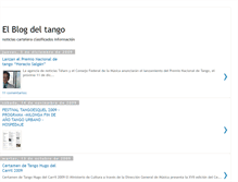 Tablet Screenshot of elblogdeltango.blogspot.com