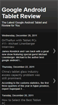 Mobile Screenshot of google-android-tablet-review.blogspot.com