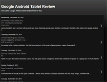 Tablet Screenshot of google-android-tablet-review.blogspot.com